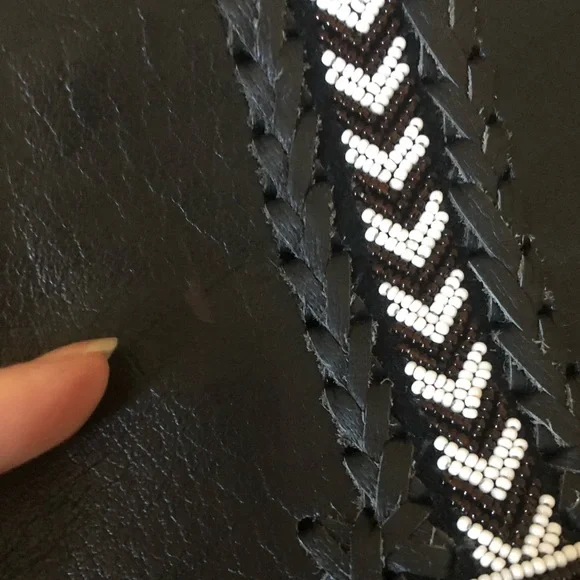 LEATHERKING black 100% leather vest - Picture 14 of 16